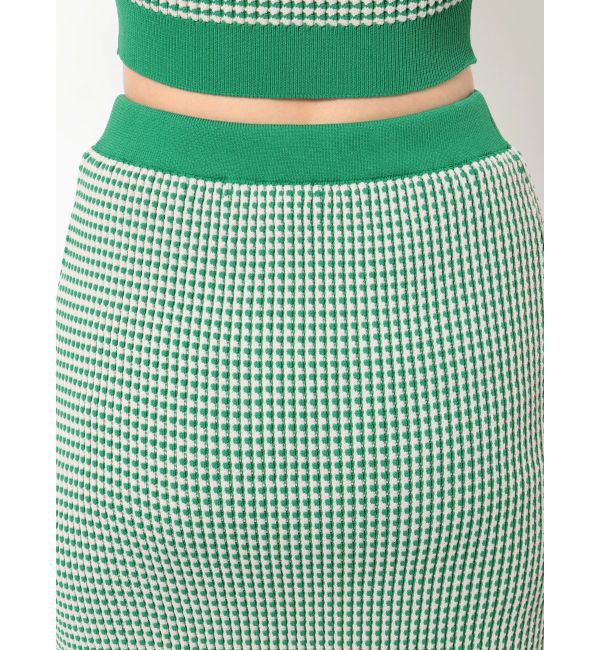 EMODA「3Dファブリックニットスカート」|スカート|