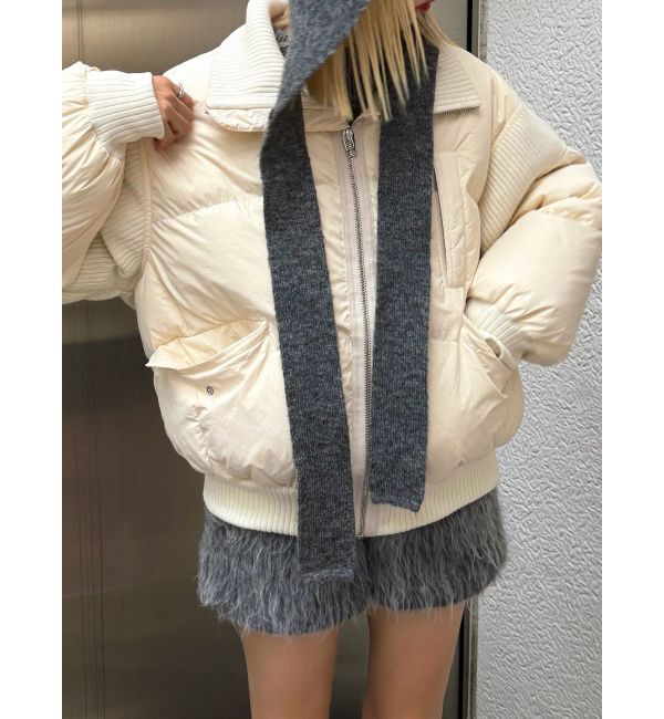 EMODA「ドッキングリブダウンブルゾン」|ブルゾン・スタジャン|