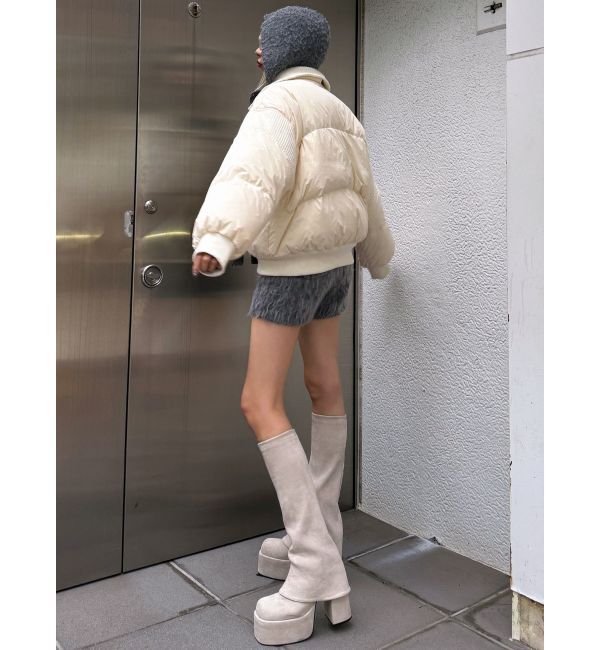 EMODA「ドッキングリブダウンブルゾン」|ブルゾン・スタジャン|