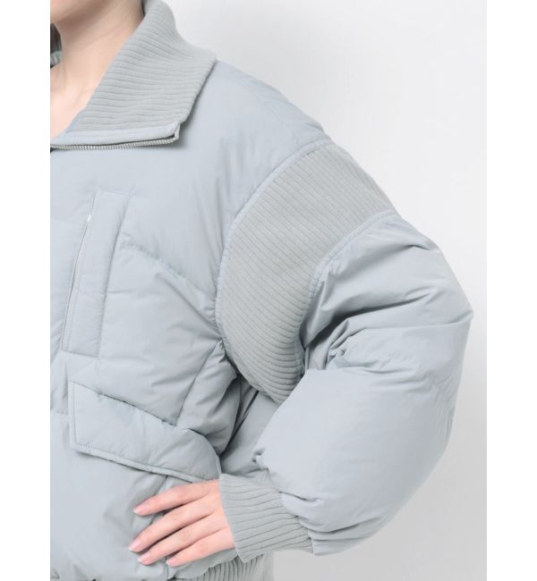 EMODA「ドッキングリブダウンブルゾン」|ブルゾン・スタジャン|