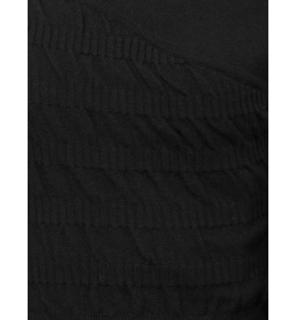 EMODA「アシンメトリークロスニット」|ニット・セーター|