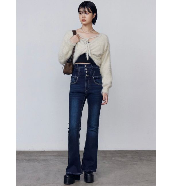 EMODA「ヴィンテージライクアイレットバッグ」|ハンドバッグ|