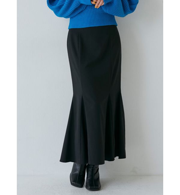 MURUA「ハイウエストナローマーメイドスカート」|スカート|ブラック