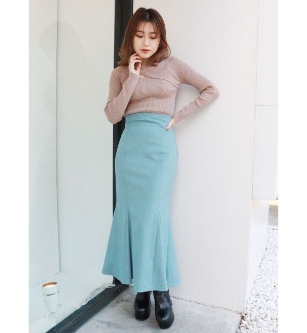 MURUA「ハイウエストナローマーメイドスカート」|スカート|