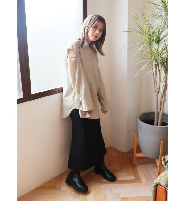 MURUA「ハイウエストナローマーメイドスカート」|スカート|