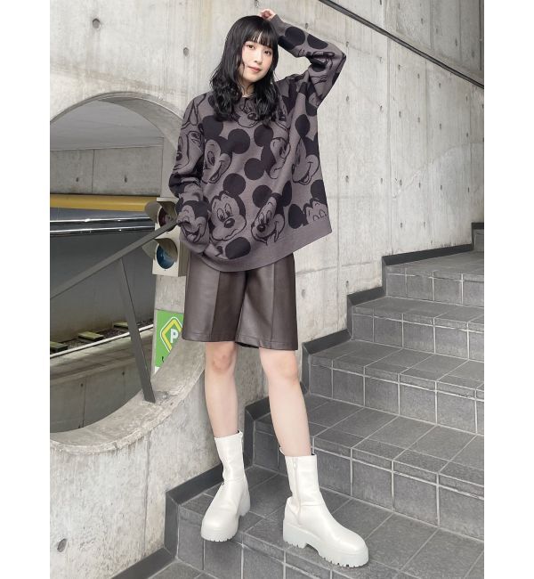 MURUA「ガムソールサイドゴアブーツ」|ショートブーツ|