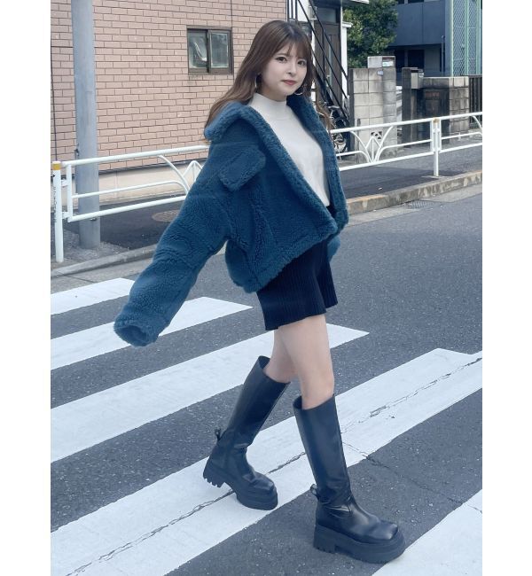 MURUA「リブニットキュロット【ショートパンツ】」|キュロット|