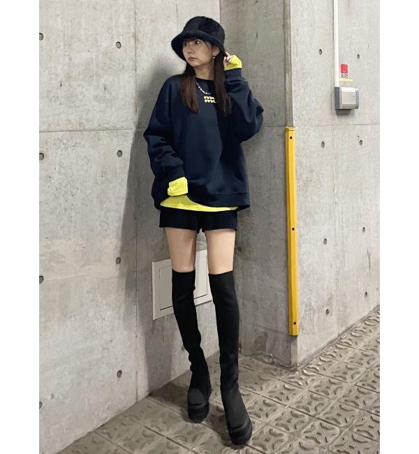 MURUA「リブニットキュロット【ショートパンツ】」|キュロット|