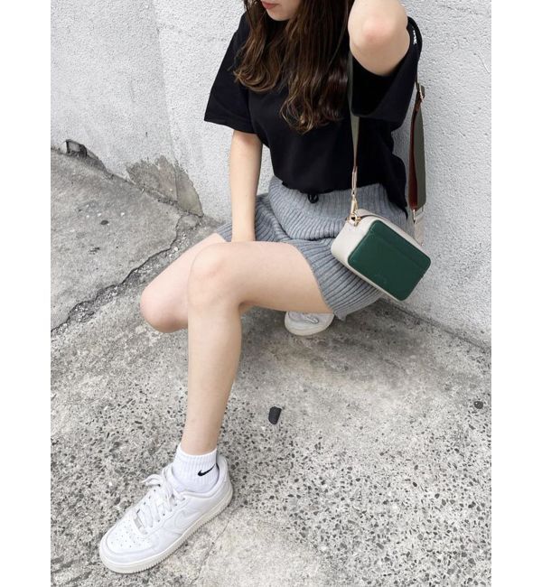 MURUA「リブニットキュロット【ショートパンツ】」|キュロット|