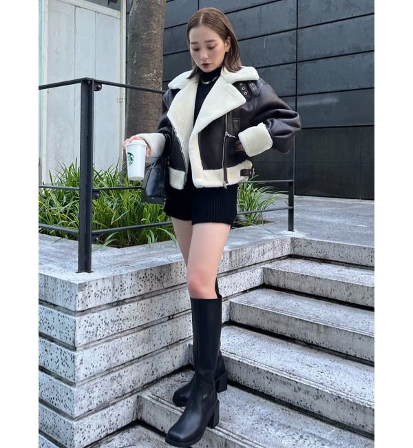 MURUA「リブニットキュロット【ショートパンツ】」|キュロット|