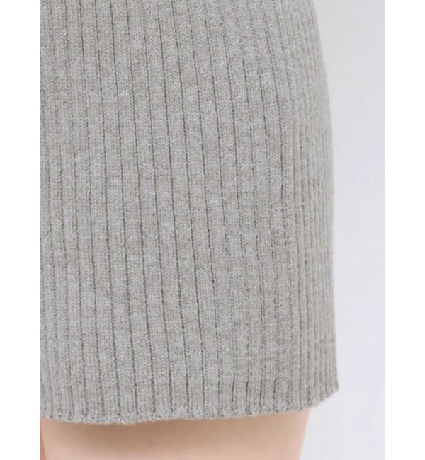 MURUA「リブニットキュロット【ショートパンツ】」|キュロット|