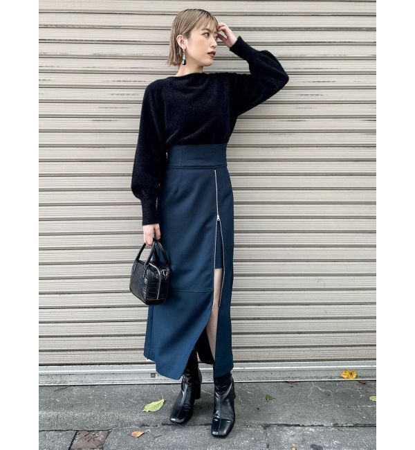 MURUA「2WAYシャイニーフェザーニット」|ニット・セーター|