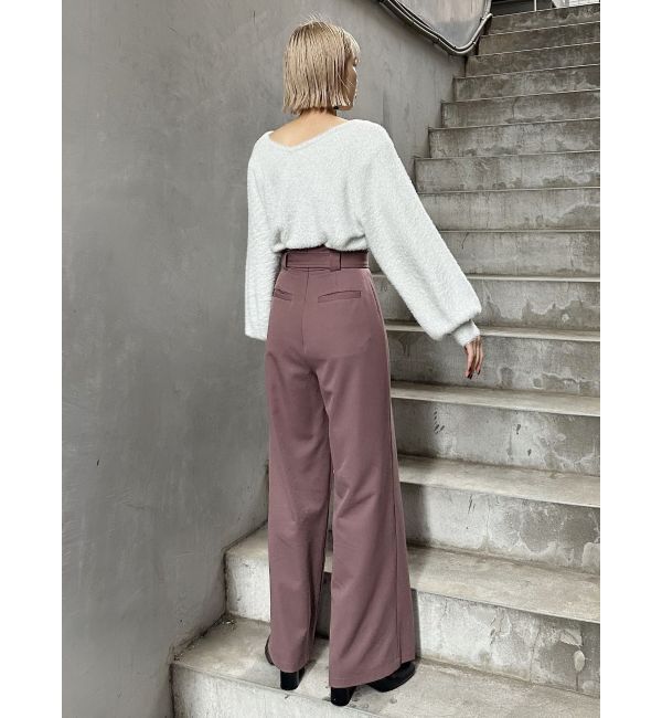 MURUA「2WAYシャイニーフェザーニット」|ニット・セーター|