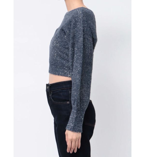 MURUA「2WAYシャイニーフェザーニット」|ニット・セーター|