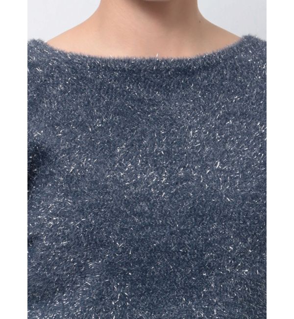 MURUA「2WAYシャイニーフェザーニット」|ニット・セーター|