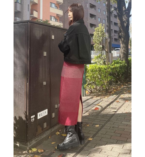 MURUA「ナローニットワンピース」|ワンピース|