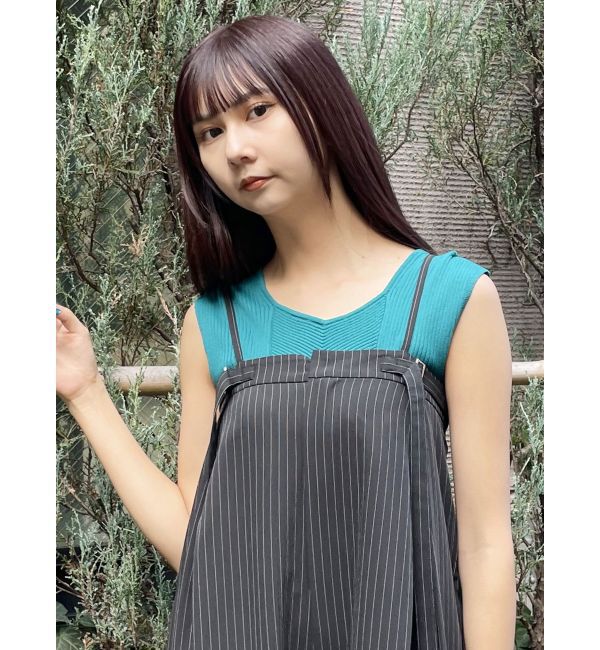 MURUA「バックオープンリブコルセットニット」|ニット・セーター|