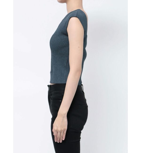 MURUA「バックオープンリブコルセットニット」|ニット・セーター|