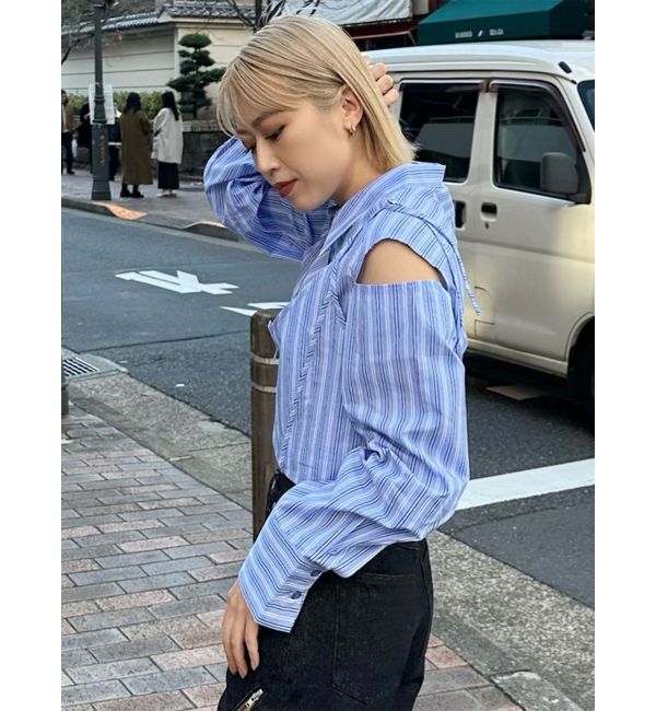 MURUA「ターンバック2wayシャツ」|シャツ・ブラウス|