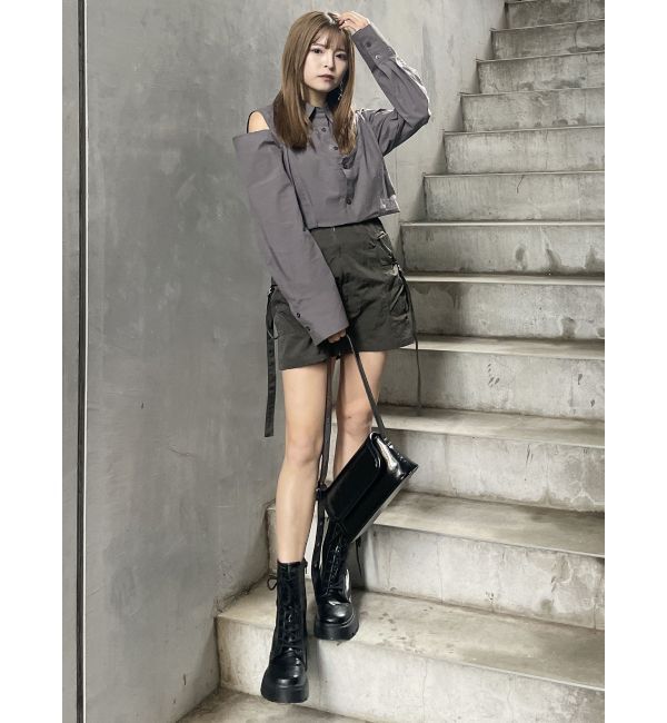 MURUA「ターンバック2wayシャツ」|シャツ・ブラウス|