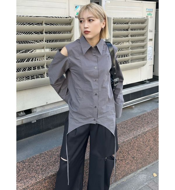 MURUA「ターンバック2wayシャツ」|シャツ・ブラウス|