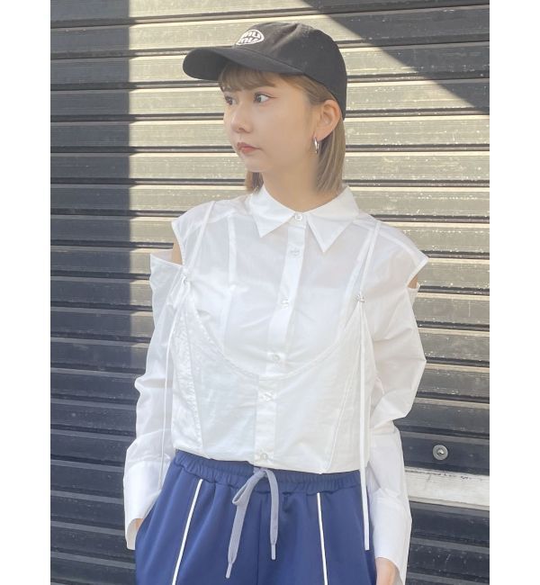 MURUA「ターンバック2wayシャツ」|シャツ・ブラウス|