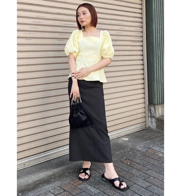 MURUA「バックオープンチュニックブラウス」|シャツ・ブラウス|