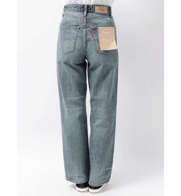 Ungrid「ハイウエストルーズストレートデニム」|デニム|
