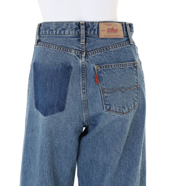 Ungrid「ウエストタックデザインリメイクデニム」|デニム|