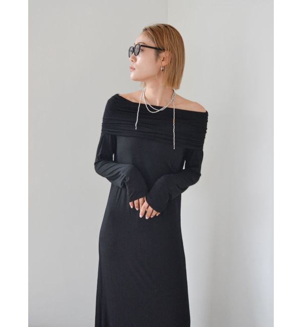 Ungrid「オフショルフィットワンピース」|ワンピース|