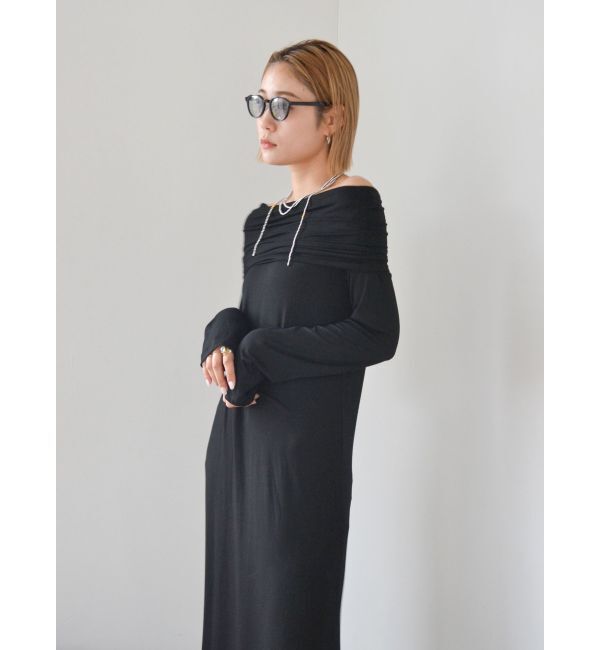 Ungrid「オフショルフィットワンピース」|ワンピース|