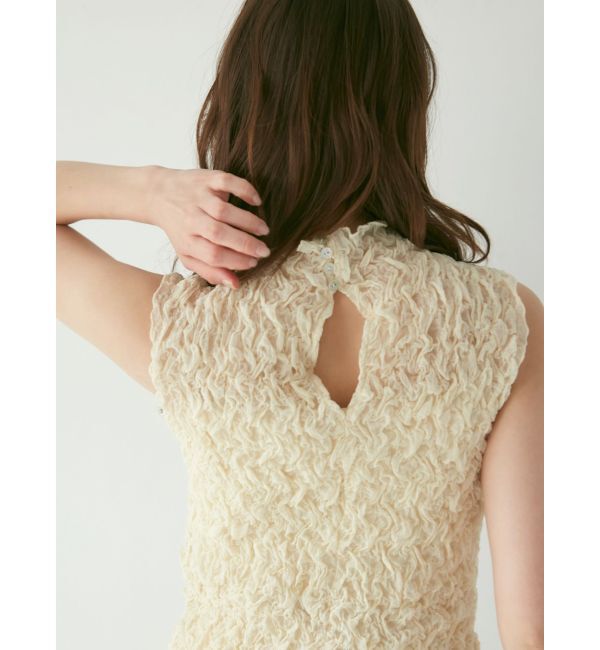 Ungrid「ジャガードノースリブラウス」|シャツ・ブラウス|