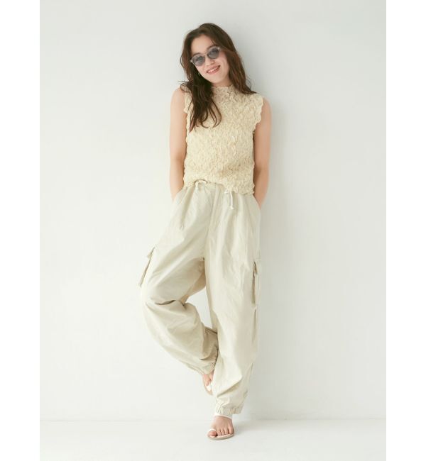 Ungrid「ジャガードノースリブラウス」|シャツ・ブラウス|