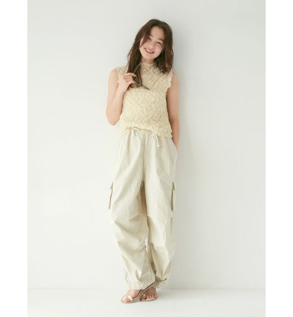 Ungrid「ジャガードノースリブラウス」|シャツ・ブラウス|