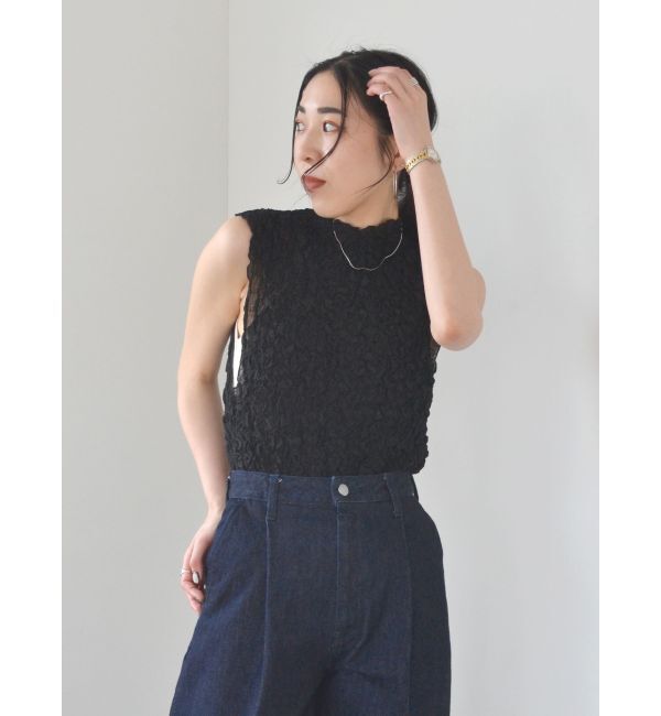 Ungrid「ジャガードノースリブラウス」|シャツ・ブラウス|