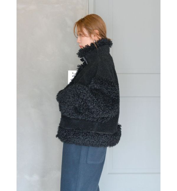 Ungrid「ボアコンビムートンブルゾン」|ブルゾン・スタジャン|