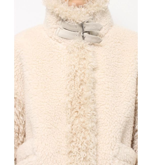 Ungrid「ボアコンビムートンブルゾン」|ブルゾン・スタジャン|