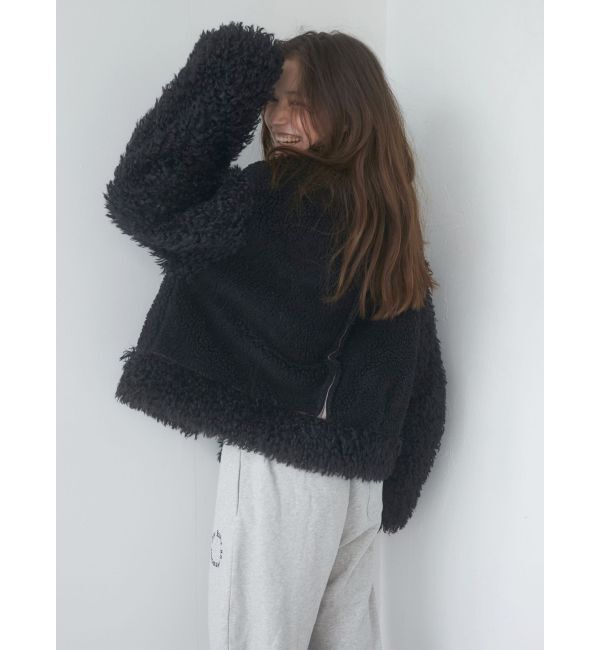 Ungrid「ボアコンビムートンブルゾン」|ブルゾン・スタジャン|