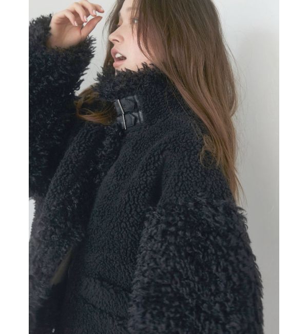 Ungrid「ボアコンビムートンブルゾン」|ブルゾン・スタジャン|