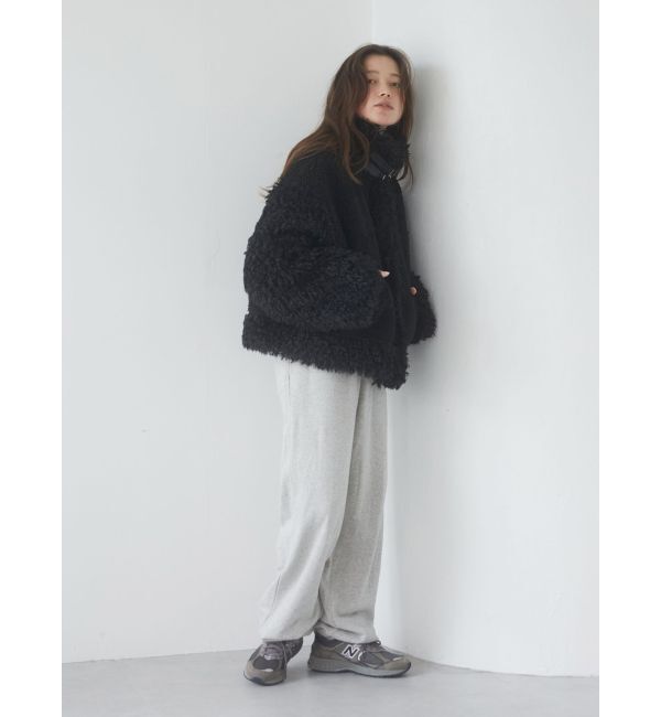 Ungrid「ボアコンビムートンブルゾン」|ブルゾン・スタジャン|