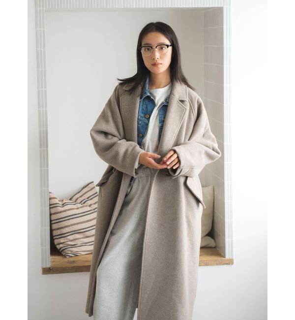 Ungrid「ルーズシルエットチェスターコート」|チェスターコート|
