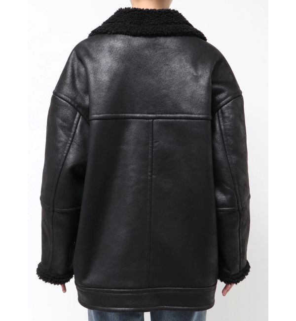 Ungrid「フェイクムートンルーズブルゾン」|ブルゾン・スタジャン|