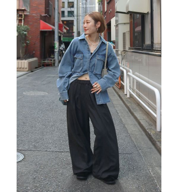 Ungrid「ピーチ起毛ラフパンツ」|その他|