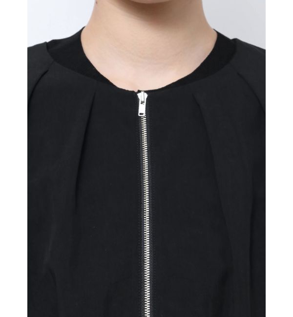 LAGUNAMOON「コクーンスリーブショートブルゾン」|ブルゾン・スタジャン|