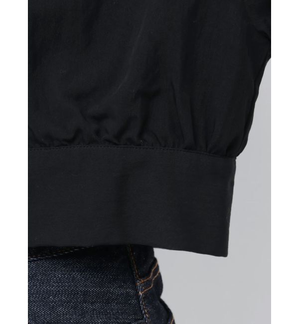 LAGUNAMOON「コクーンスリーブショートブルゾン」|ブルゾン・スタジャン|