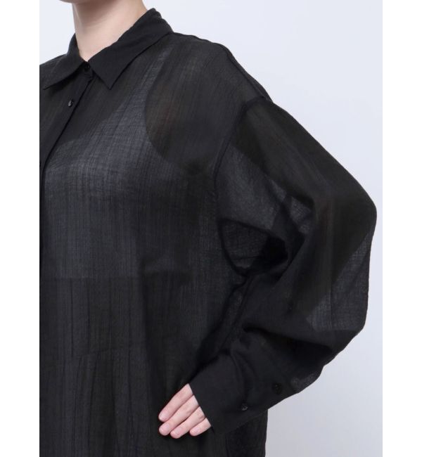 LAGUNAMOON「バックボタンワイドスリーブシャツ」|シャツ・ブラウス|