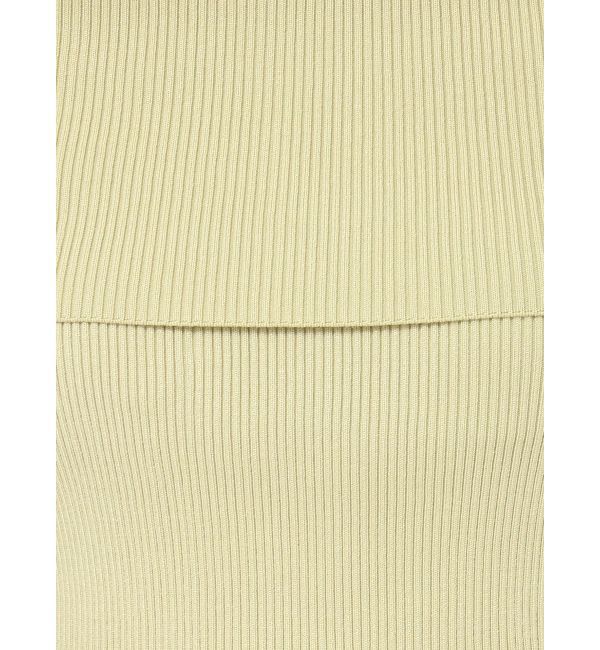 LAGUNAMOON「オフショルダーリブニットプルオーバー」|ニット・セーター|