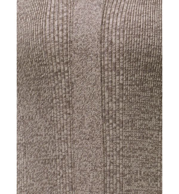 LAGUNAMOON「メランジフレアカフニットワンピース」|ワンピース|