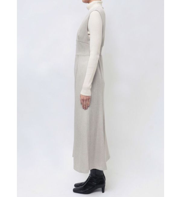 LAGUNAMOON「ヘリンボーンツイードジャンパースカート」|ワンピース|