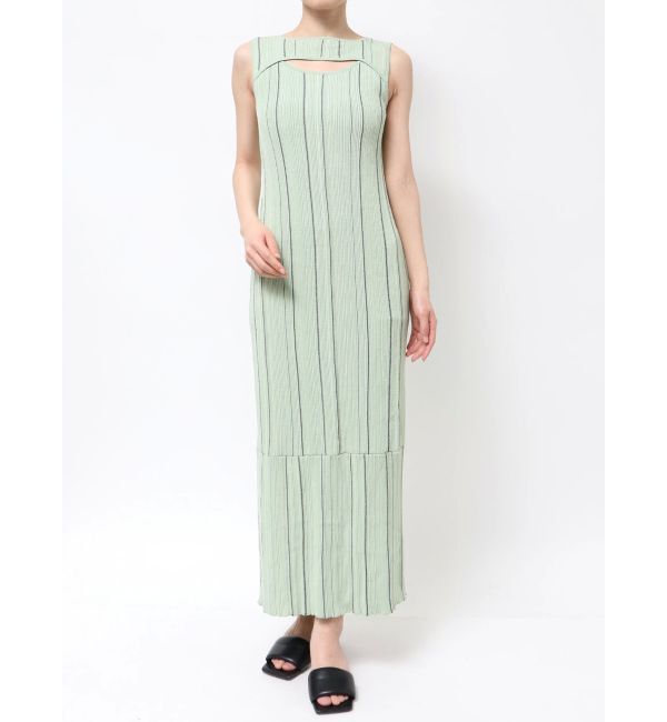 LAGUNAMOON「カットアウトニットワンピース」|ワンピース|